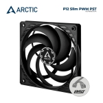 Picture of Case Cooler Arctic P12 Slim PWM PST ACFAN00187A 120mm Black