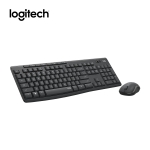 Picture of WIRELESS Keyboard Mouse LOGITECH MK295 L920-009807 COMBO BLACK