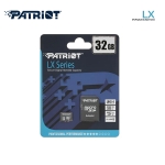 Picture of Memory Card PATRIOT PSF32GMCSDHC10 32GB LX SERIES microSDHC