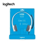 Picture of Headset LOGITECH H150 L981-000350 2x 3.5mm With mic WHITE 