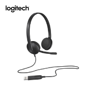 სურათი ყურსასმენი LOGITECH H340 L981-000475 USB 1.8M BLACK
