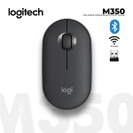 Picture of Wireless Bluetooth MOUSE LOGITECH PEBBLE M350 L910-005718 GRAPHITE 