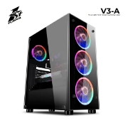 სურათი ქეისი 1STPLAYER V3-A V3-A-4R1 MID TOWER BLACK