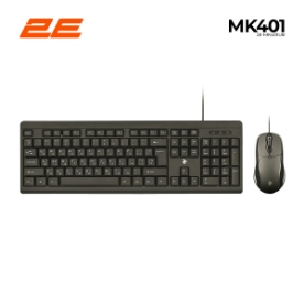 Picture of USB KEYBOARD MOUSE 2E 2E-MK401UB BLACK