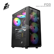 სურათი ქეისი 1STPLAYER FD3 FD3-BK-4F1 MIDI-Tower BLACK