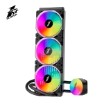 Picture of Liquid Cooler 1STPLAYER THUNDERSTORM TS2 360 TS2-360BK A-RGB BLACK