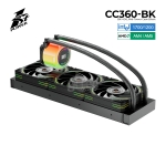 Picture of Liquid Cooling 1STPLAYER CC CC360-BK A-RGB BLACK