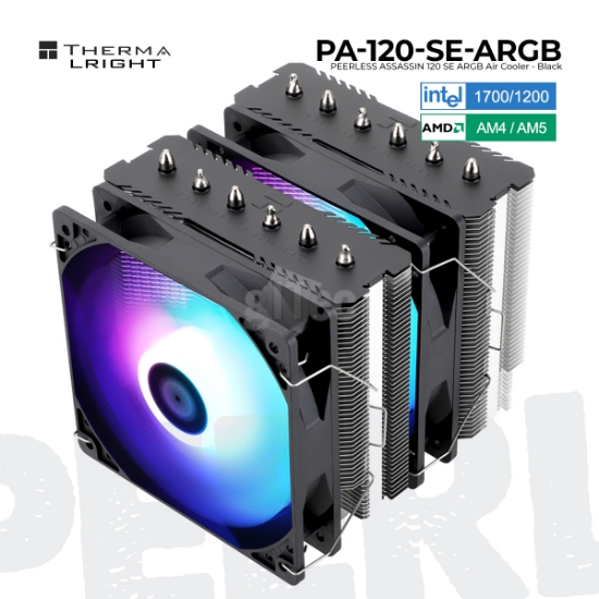 სურათი პროცესორის ქულერი THERMALRIGHT PEERLESS ASSASSIN 120 SE ARGB