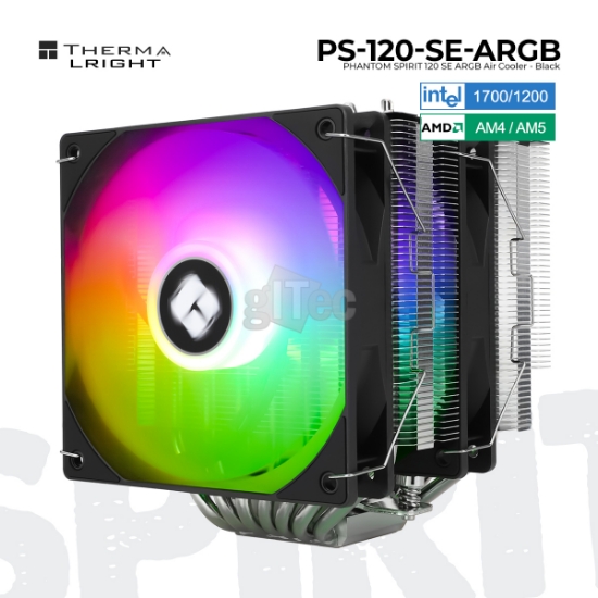 სურათი პროცესორის ქულერი THERMALRIGHT PHANTOM SPIRIT 120 SE ARGB