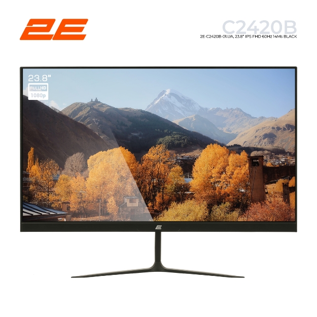 Picture of Monitor 2E C2420B 2E-C2420B-01.UA 23.8" FHD IPS 60Hz 14ms Black