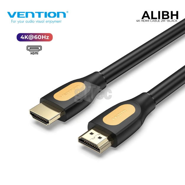 Picture of 4K HDMI 2.0 CABLE VENTION ALIBH 2M BLACK