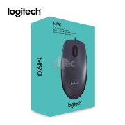 სურათი მაუსი LOGITECH M90 L910-001793 1000DPI USB BLACK