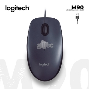 სურათი მაუსი LOGITECH M90 L910-001793 1000DPI USB BLACK