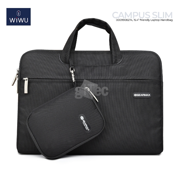 Picture of NOTEBOOK BAG WiWU Campus Slim 0009908274 15.6" BLACK