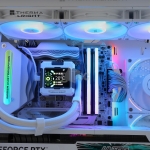 Picture of Water Cooling System THERMALRIGHT FROZEN WARFRAME 360 WHITE ARGB 2.4 -inch LCD display