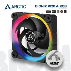 Picture of CASE COOLER ARCTIC BioniX P120 A-RGB ACFAN00146A BLACK