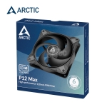 Picture of CASE COOLER ARCTIC P12 MAX ACFAN00280A PWM - BLACK