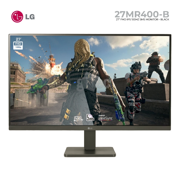 Picture of MONITOR LG 27MR400-B 27" FHD IPS 100HZ 5MS BLACK