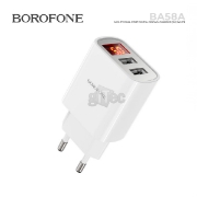 Picture of USB CHARGER BOROFONE BA58A WHITE