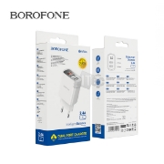 Picture of USB CHARGER BOROFONE BA58A WHITE