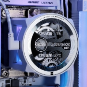 სურათი თხევადი გაგრილების სისტემა THERMALRIGHT CORE VISION 360 WHITE ARGB TR-CV-360-W-ARGB