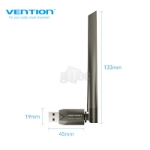 Picture of VENTION KDTB0 AC650 USB Wi-Fi Dual Band Network Adapter With High Gain Antenna