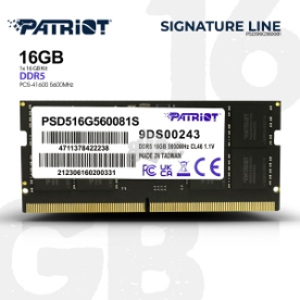 Picture of MEMORY Patriot Signature Line PSD516G560081S DDR5 16GB 5600MHz SODIMM