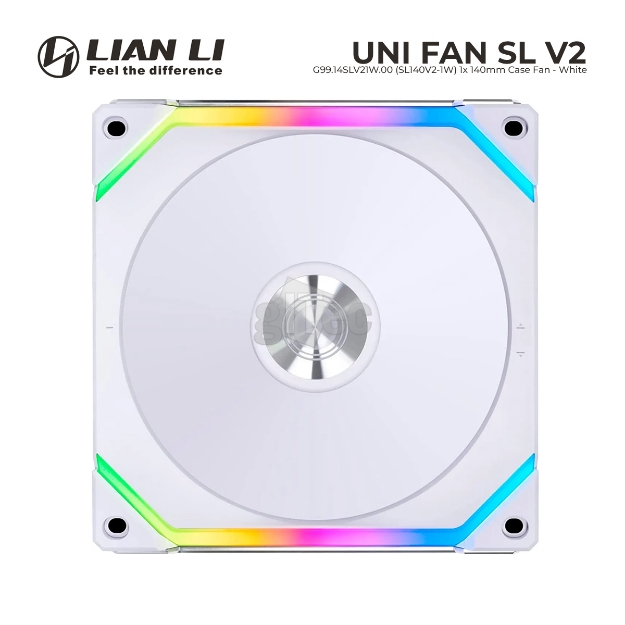 Picture of CASE FAN Lian Li Uni Fan SL V2 140 G99.14SLV21B.00 White