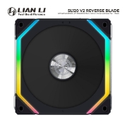სურათი ქეისი ქულერი Lian Li UNI FAN SL120 V2 REVERSE BLADE G99.12RSLV21B.00 BLACK