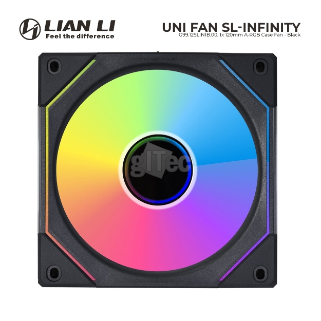 Picture of Case Fan Lian Li G99.12SLIN1B.00 UNI FAN SL-INFINITY Black