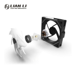 Picture of Case Fan Lian Li G99.12SLIN1B.00 UNI FAN SL-INFINITY Black