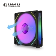 სურათი ქეისის ქულერი LIAN LI UNI FAN SL-INF REVERSE BLADE G99.12RSLIN1B.00 Black