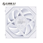 Picture of ქეისის ქულერი LIAN LI UNI FAN TL LCD Reverse G99.12RTLLCD3W.00 3-Pack White