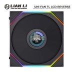 Picture of CASE FAN LIAN LI UNI FAN TL LCD Reverse G99.14RTLLCD1B.00 1-Pack Black