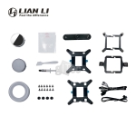 Picture of WATER COOLING SYSTEM Lian Li G89.GA2P36B.01 GA II Trinity Performance 360 Black