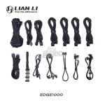 Picture of Power Supply LIAN LI EDGE G9P.EG1000.BE00.EU 1000W 80+ Platinum FULL MODULAR BLACK