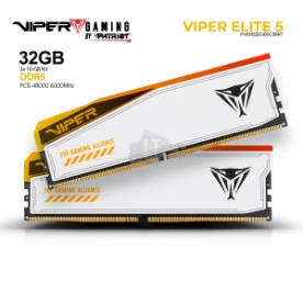 Picture of MEMORI PATRIOT VIPER Elite 5 TUF GAMING RGB PVER532G60C36KT 32GB DDR5 6000Mhz White