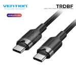 Picture of USB2.0 Type-C Cable VENTION TRDBF 3A 1M Black