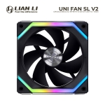 Picture of Case Cooler Lian Li UNI FAN SL V2 G99.12SLV21B.00 Black 120mm Case Fan