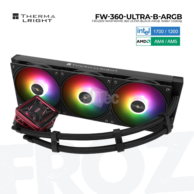 Picture of WATER COOLING SYSTEM Thermalright Frozen Warframe 360 ULTRA BLACK ARGB