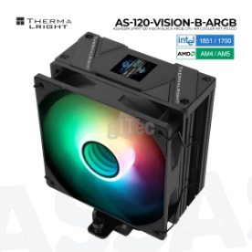 Picture of CPU COOLER THERMALRIGHT Assassin Spirit 120 Vision BLACK ARGB