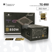 სურათი კვების ბლოკი THERMALRIGHT TR-TG 850S 850W 80PLUS GOLD ATX3.0 PCI-E 5.0 BLACK