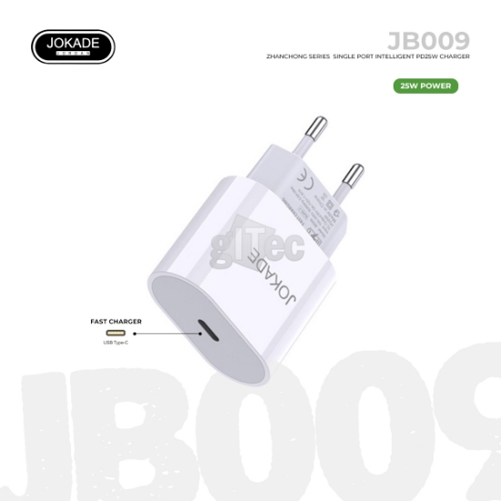 სურათი დამტენი JOKADE JB009 ZHANCHONG series  single port intelligent PD25W