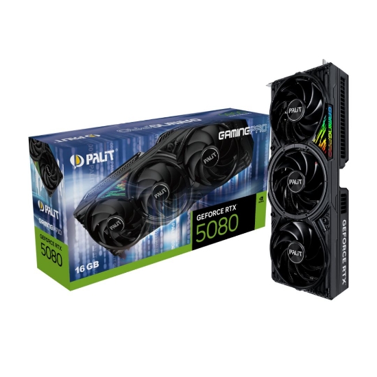 სურათი ვიდეო ბარათი Palit RTX5080 GAMINGPRO NE75080019T2-GB2031A