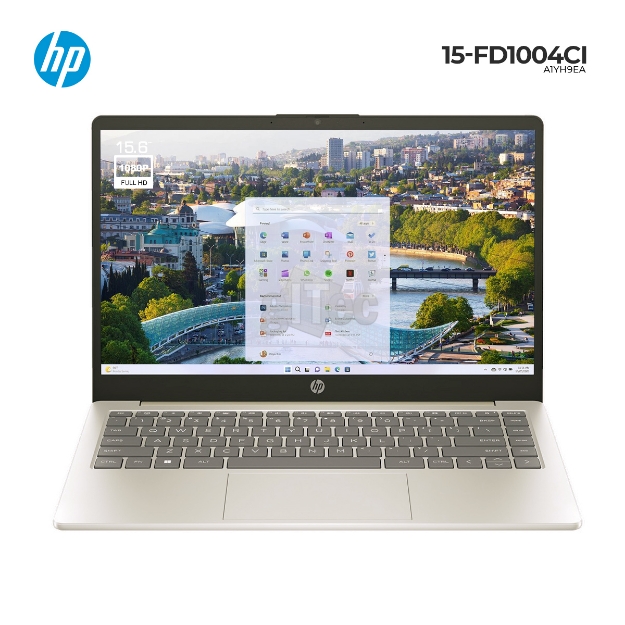 Picture of ნოუთბუქი HP 15-fd1004ci A1YH9EA 15.6" IPS Intel core 7 150U 16GB DDR4 512GB SSD m.2 Warm Gold