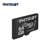 Picture of Memory Card PATRIOT PSF64GMCSDXC10 64GB LX SERIES MICRO SDXC UHS-I 3.0