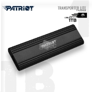 სურათი გარე მყარი დისკი Patriot PTPL1TBPECB TRANSPORTER Lite 1TB TYPE-C SSD Black