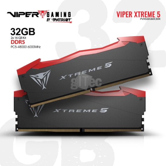 Picture of MEMORY PATRIOT VIPER XTREME 5 DDR5 32GB 6000Mhz