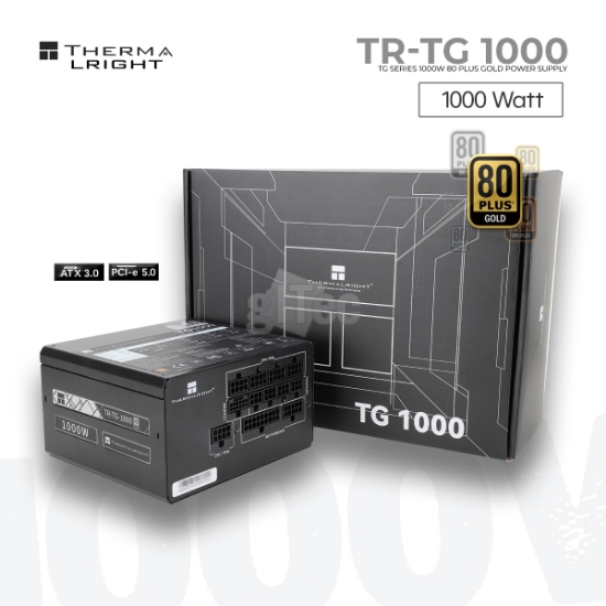 Picture of POWER SUPPLY THERMALRIGHT TR-TG 1000 (sleeved cable) 1000W 80+ Gold modular PSU