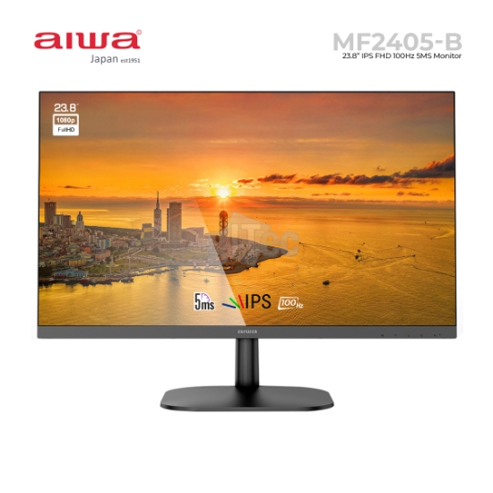 სურათი მონიტორი AIWA MF2405-B 23.8" FHD IPS 100Hz 5MS BLACK